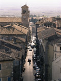 Buy View of the Main Street from the Palazzo Farnese, Caprarola, Lazio, Italy at AllPosters.com