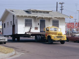 Pick-Up Truck Moving House, California, USA