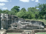Buy Reclining Buddha, Gal Vihara, Polonnaruwa (Polonnaruva), Unesco World Heritage Site, Sri Lanka at AllPosters.com