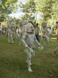 Buy Mudmen from Asaro Parade as Ancestral Spirits, Papua New Guinea at AllPosters.com