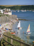 Buy Beach and Cottages, St. Mawes, Cornwall, England, United Kingdom at AllPosters.com