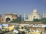 Buy Taj Mahal, Unesco World Heritage Site, Agra, Uttar Pradesh State, India at AllPosters.com