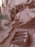 Corn Grinders in the Foreground, Betatakin Indians 1250-1300 AD, Arizona