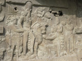 Sassanian Reliefs, Bishapur, Iran, Middle East