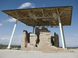 Hohokam Indian Four Storey Caliche, Not Adobe, Building, Use Uncertain