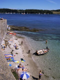Buy Beach, St. Mawes, Cornwall, England, United Kingdom at AllPosters.com