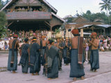 Toba Batak Ceremony, Sumatra, Indonesia, Southeast Asia
