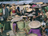 People at Toraja Market, Rangepad, Island of Sulawesi, Indonesia, Southeast Asia