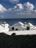 Buy Beach Houses, Lanzarote, Canary Islands, Spain, Atlantic at AllPosters.com
