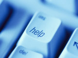 Help Button on Computer Keyboard