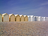Buy Beach Huts, Cayeux Sur Mer, Picardy, France at AllPosters.com