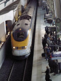 Eurostar Train Arriving at Lille Europe Station, Lille, Nord, France