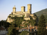 Chateau, Foix, Ariege, Midi-Pyrenees, France