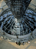The Reichstag Dome, Interior, Berlin, Germany