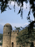 Buy Compound Walls, Royal Enclosure, 17th Century Castle, Gondar, Ethiopia, Africa at AllPosters.com