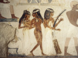 Buy Wall Paintings of Female Musicians in the Tomb of Nakht at AllPosters.com