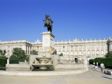 Plaza De Oriente and Palacio Real, Madrid, Spain