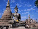 Wat Mahathat, Sukhothai, Unesco World Heritage Site, Thailand, Southeast Asia