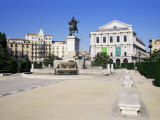 Plaza De Oriente and Palacio Real, Madrid, Spain