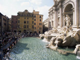 Trevi Fountain, Rome, Lazio, Italy