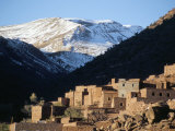 Buy Berber Village in Ouarikt Valley, High Atlas Mountains, Morocco, North Africa, Africa at AllPosters.com