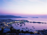 Buy Evening View Over Mykonos, Cyclades, Greek Islands, Greece at AllPosters.com