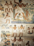 Buy Paintings of Scenes of Everday Life in the Tomb of Nakht at AllPosters.com