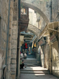 Buy Via Dolorosa, Old City, Unesco World Heritage Site, Jerusalem, Israel, Middle East at AllPosters.com