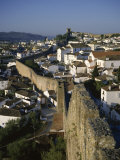 Buy Walled Medieval Town, Traditional Wedding Gift of Kings to Queens, Obidos, Estremadura, Portugal at AllPosters.com