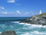 Buy Trevose Lighthouse, Trevose Head, North Coast, Cornwall, England, United Kingdom at AllPosters.com