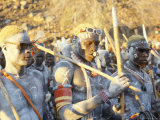 Buy Nuba Funeral Dance, Garunda Village, Sudan, Africa at AllPosters.com