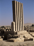 Buy Arsh Bilqis Temple, New Excavations in 1997, Marib, Rub Al Khali Desert, Yemen, Middle East at AllPosters.com