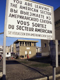 Checkpoint Charlie, Border Control, West Berlin, Berlin, Germany