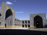 North and East Eivan of the Masjid-E Imam, Built by Shah Abbas Between 1611 and 1628, Iran