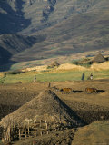Debirichwa Village in Early Morning, Simien Mountains National Park, Ethiopia