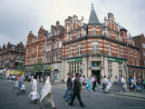 Buy Semi Pedestrianised Broad Street, with Lloyds Bank, Reading, Berkshire, England, U.K. at AllPosters.com
