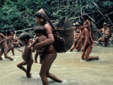 Buy Yanomami Indians Going Fishing, Brazil, South America at AllPosters.com