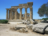 Buy Ruins of Greek Temple, Selinunte, Sicily, Italy at AllPosters.com