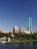Buy The John Hancock Tower and City Skyline Across the Charles River, Boston, Massachusetts, USA at AllPosters.com