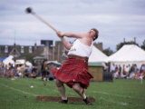 Buy Throwing the Light Hammer, Aboyne Highland Games, Aboyne, Scotland, United Kingdom at AllPosters.com