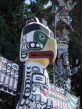 Totem Pole, Stanley Park, Vancouver, British Columbia, Canada