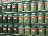 Buy Dried Scallops in Jars, Dried Seafood Shop, Des Voeux Road West, Hong Kong Island, Hong Kong, China at AllPosters.com
