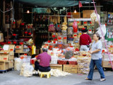Dried Seafood Shop, Des Voeux Road West, Sheung Wan, Hong Kong Island, Hong Kong, China