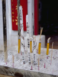 Incense Sticks, Tin Hau Temple, Stanley, Hong Kong Island, Hong Kong, China