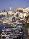 Buy Boats and Waterfront, Cuidadella, Menorca (Minorca), Balearic Islands, Mediterranean, Spain at AllPosters.com