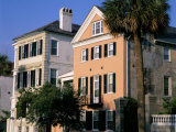 Buy Early 19th Century Town Houses, Historic Centre, Charleston, South Carolina, USA at AllPosters.com
