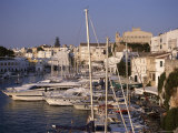Buy Boats and Waterfront, Cuidadella, Menorca (Minorca), Balearic Islands, Mediterranean, Spain at AllPosters.com