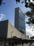 United Nations Headquarters Building, Manhattan, New York City, New York, USA