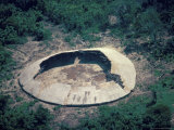 Buy Aerial View of a Yanomami Yano Near Tooto Tobi, Brazil, South America at AllPosters.com