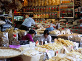 Dried Seafood Shop, Des Voeux Road West, Sheung Wan, Hong Kong Island, Hong Kong, China